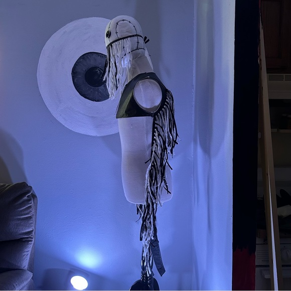 Custom Zebra Fringe Jacket - Picture 4 of 5